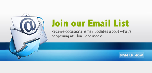 Join our Email List Join our Email List